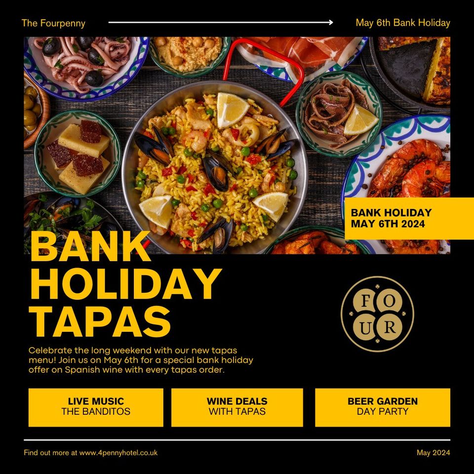 bank holiday Monday banner