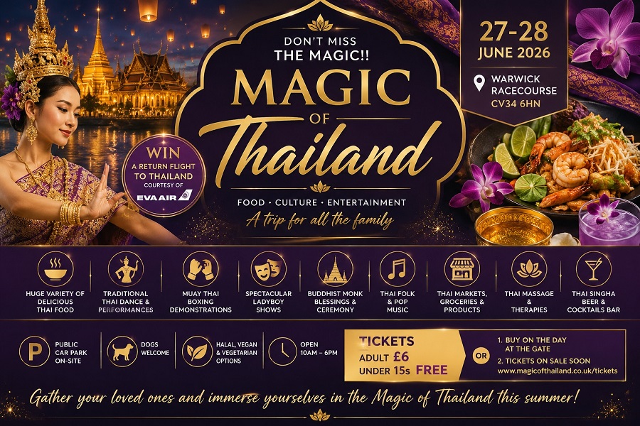 Warwick Thai Festival 2026 banner